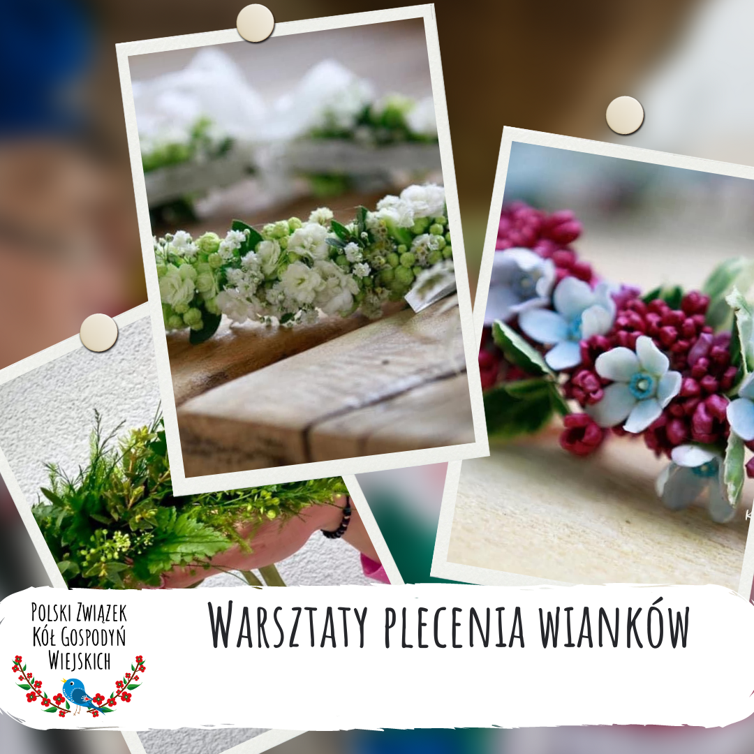 Warsztaty plecenia wianków