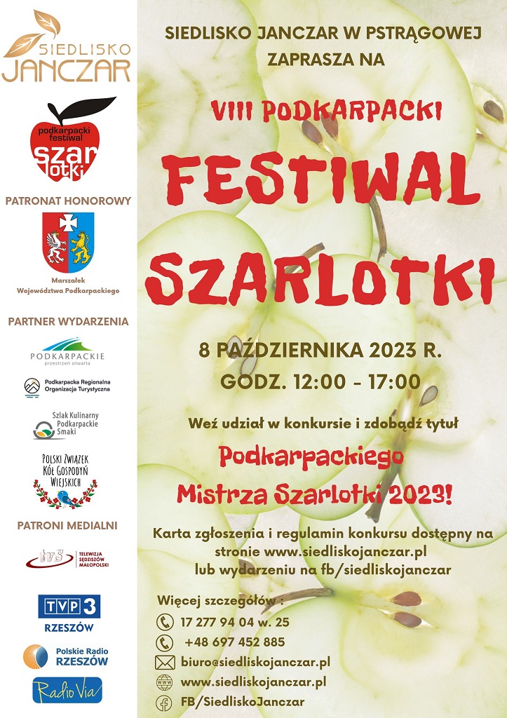 Podkarpacki Festiwal Szarlotki tuż, tuż…