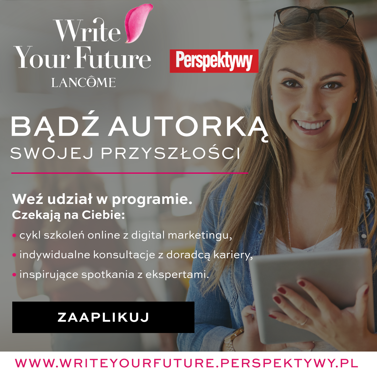Write your future grafika digitalowa