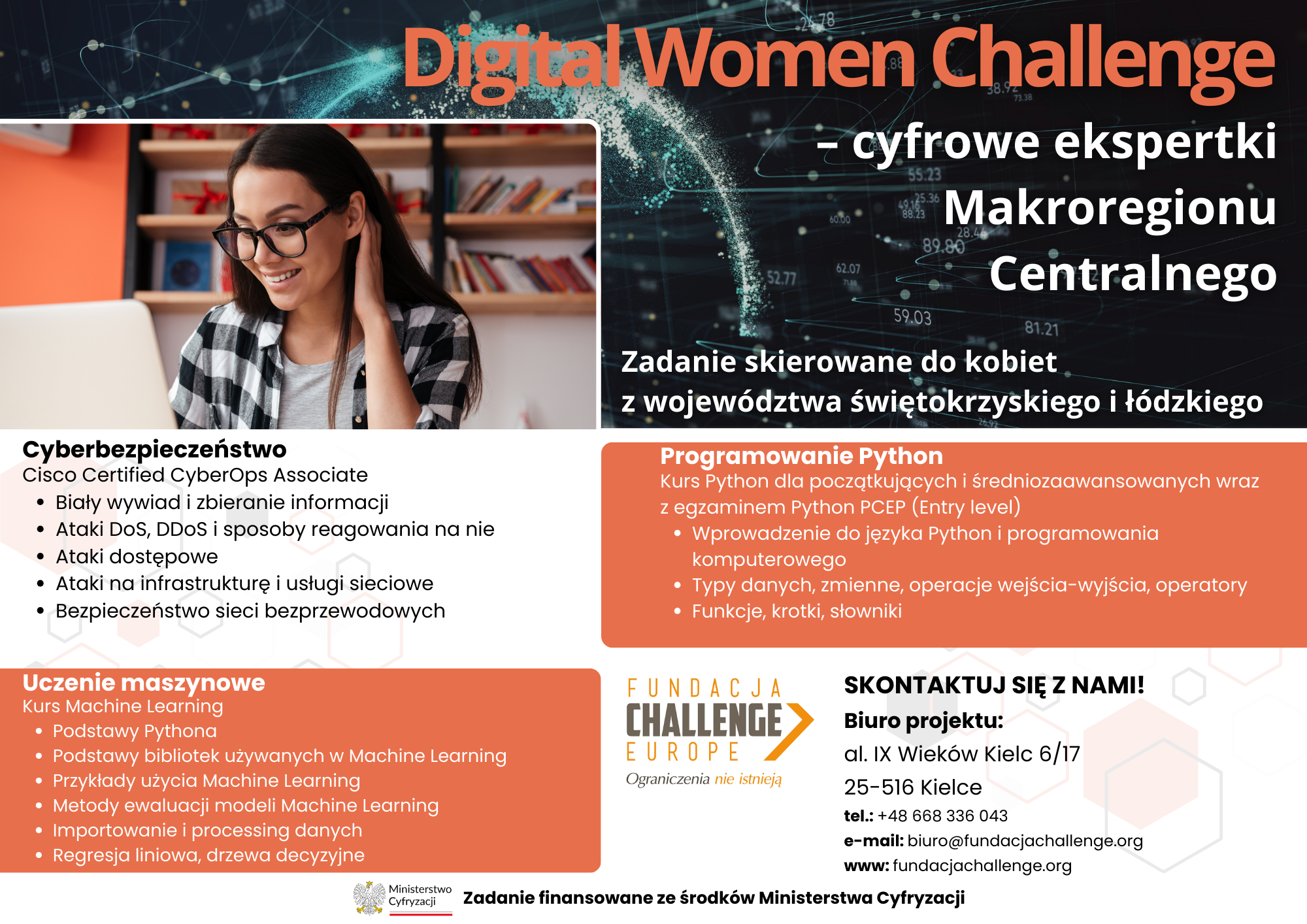 Digital women challenge plakat a3 poziom