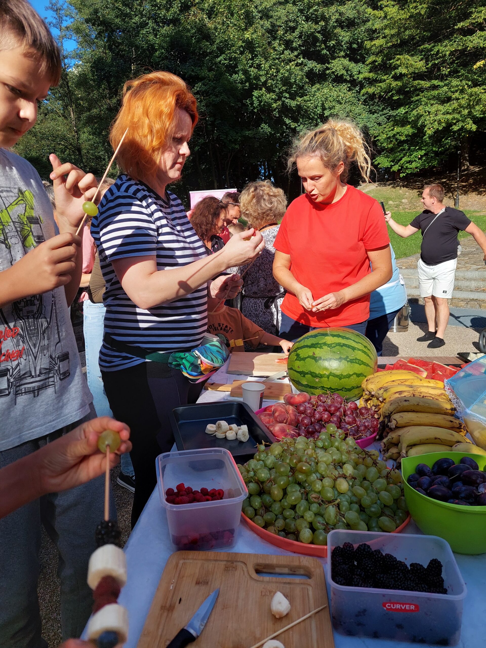 Rodzinny piknik kulinarny ogórki 3
